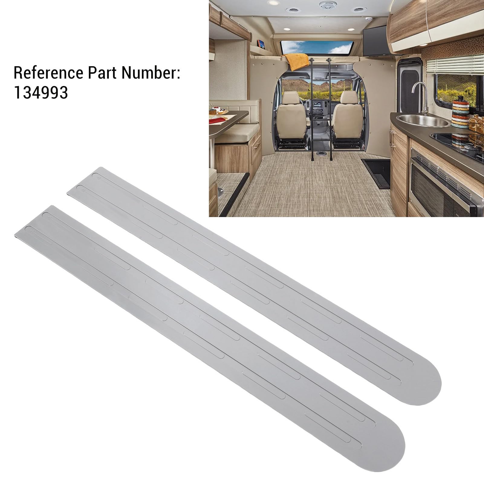 Fockety 134993 Protector de Alfombra deslizable para autocaravanas. Protege el Suelo de arañazos y Rozaduras, Ideal para caravanas de Quinta Rueda y autocaravanas