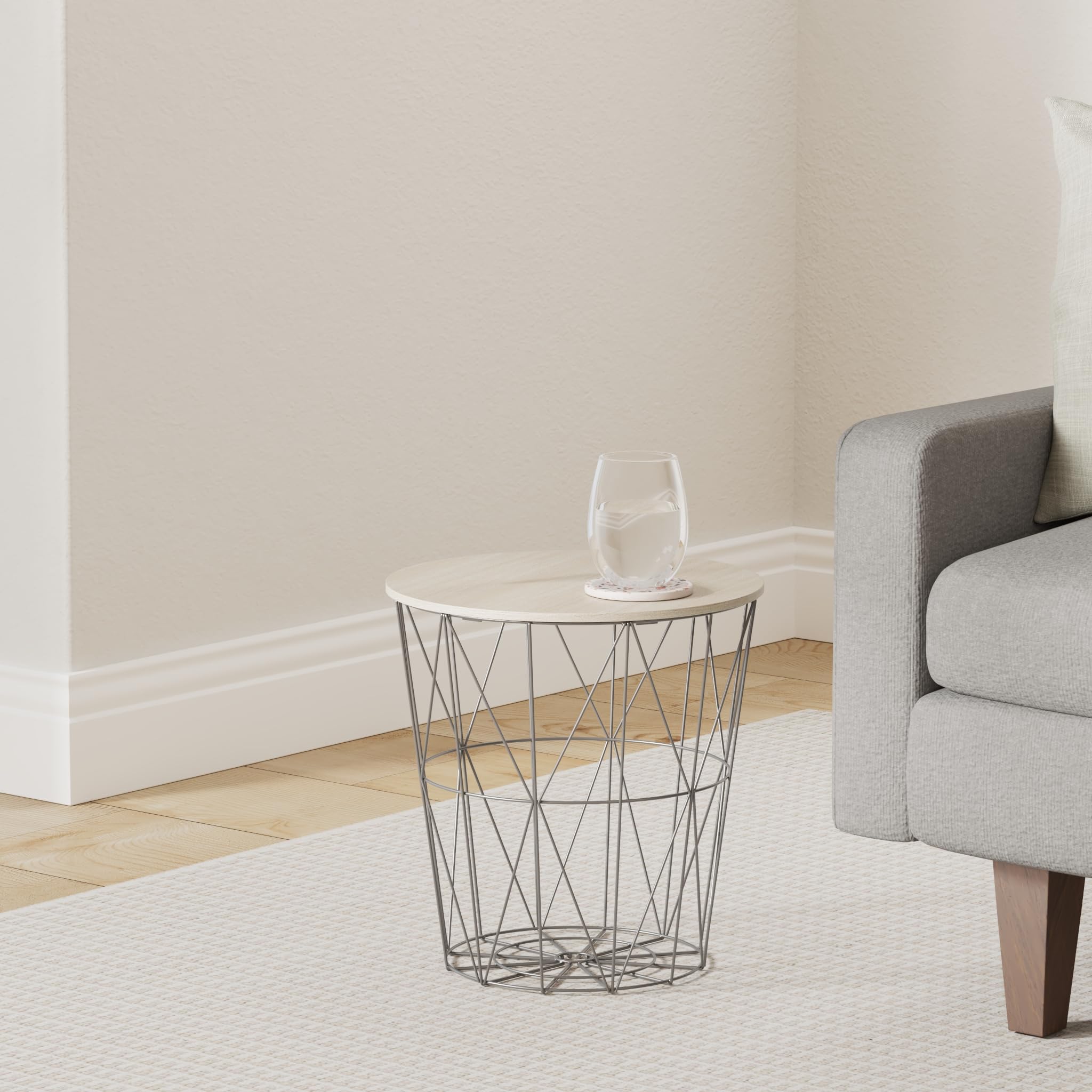 Table d'Appoint Design Grant 51cm Noir & Or Table d'Appoint Design Grant 51cm Noir & Or