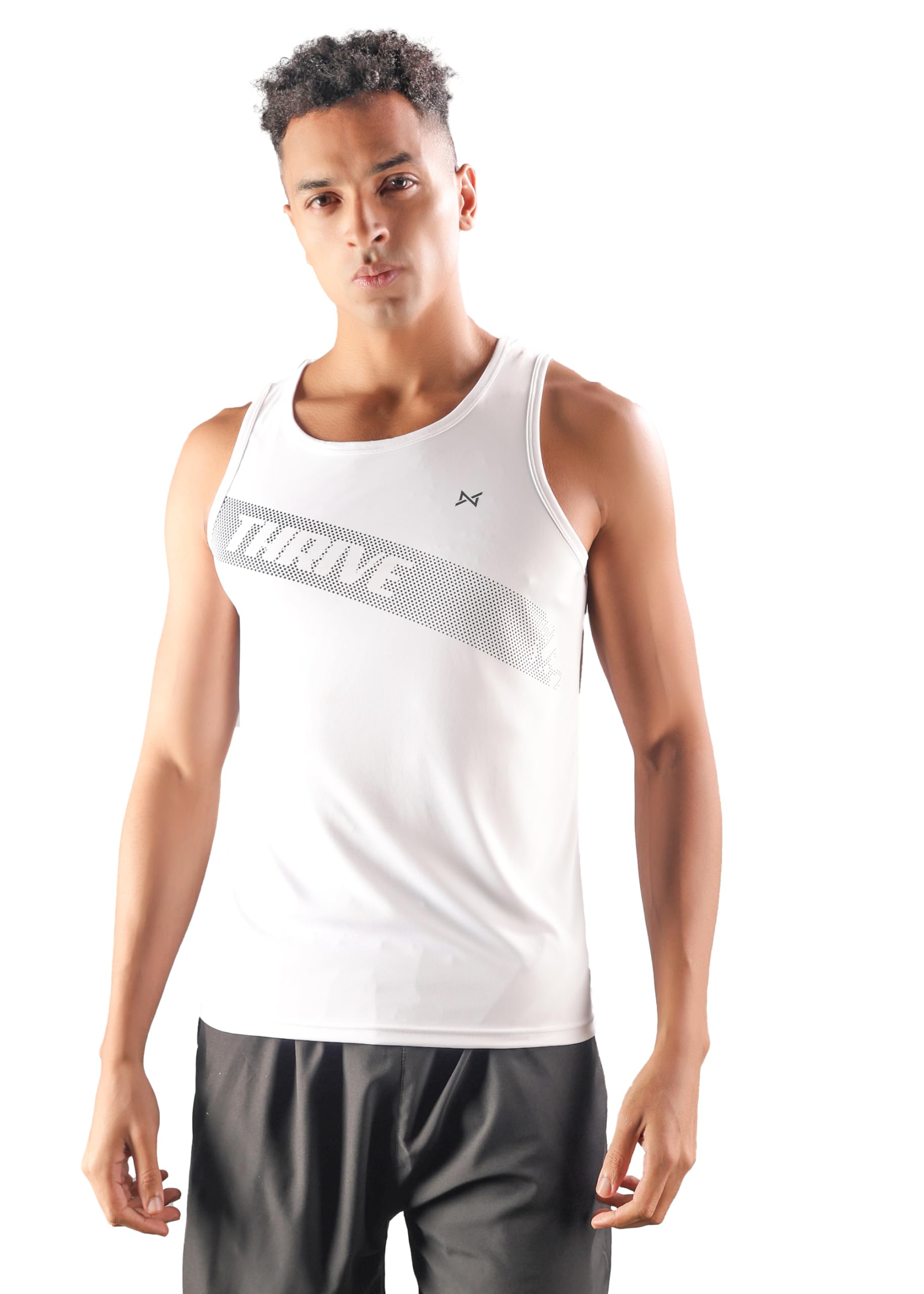 force nxt Anti Viral Anti Odour Cool Mens Tank Top Sports Vest-picture-1