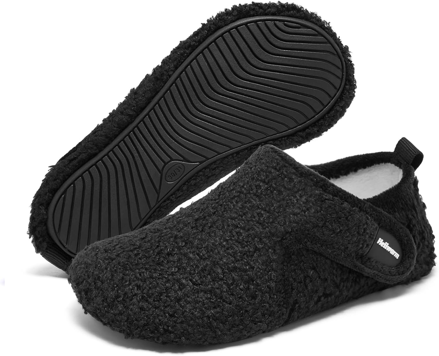 Heiiwarm Kids Toddler Slippers Winter Warm Indoor Slippers Lightweight House Shoes Bedroom Barefoot Socks House Slippers(Toddler/Little Kid/Big Kid)