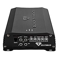 Vista 6 de Black Diamond DIA-P1000X1D Amplificador de Audio para Auto Clase D de 1 Canal Monoblock 1000 Watts RMS, Control de Nivel Remoto Incluido