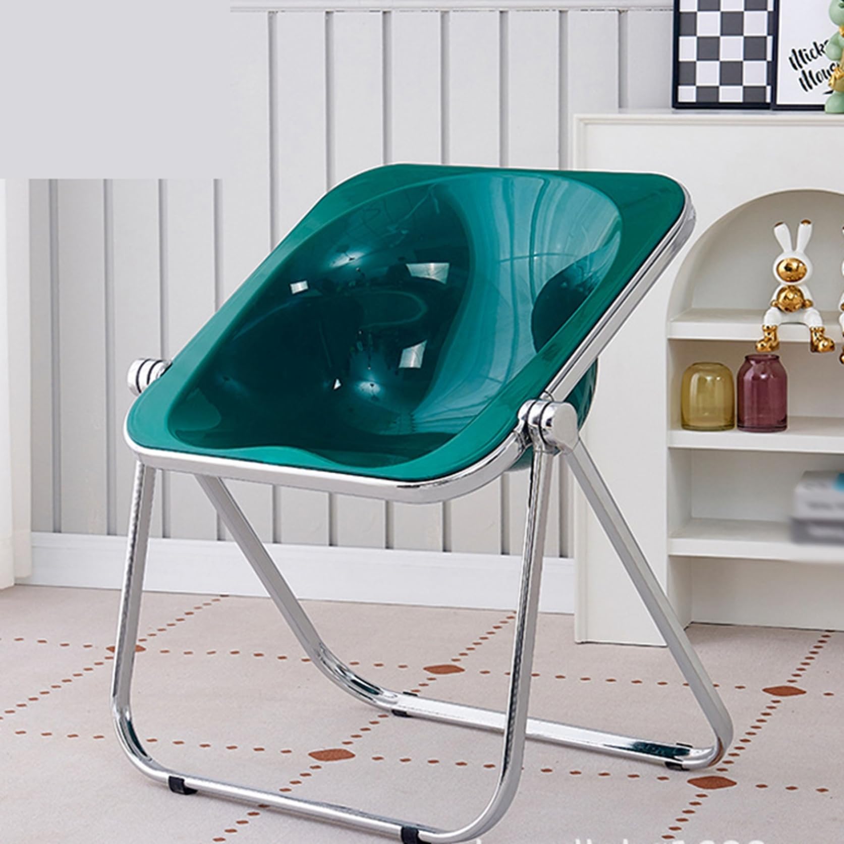 Amazon.co.jp: クリアチェア 折りたたみ椅子 透明イス アクリル