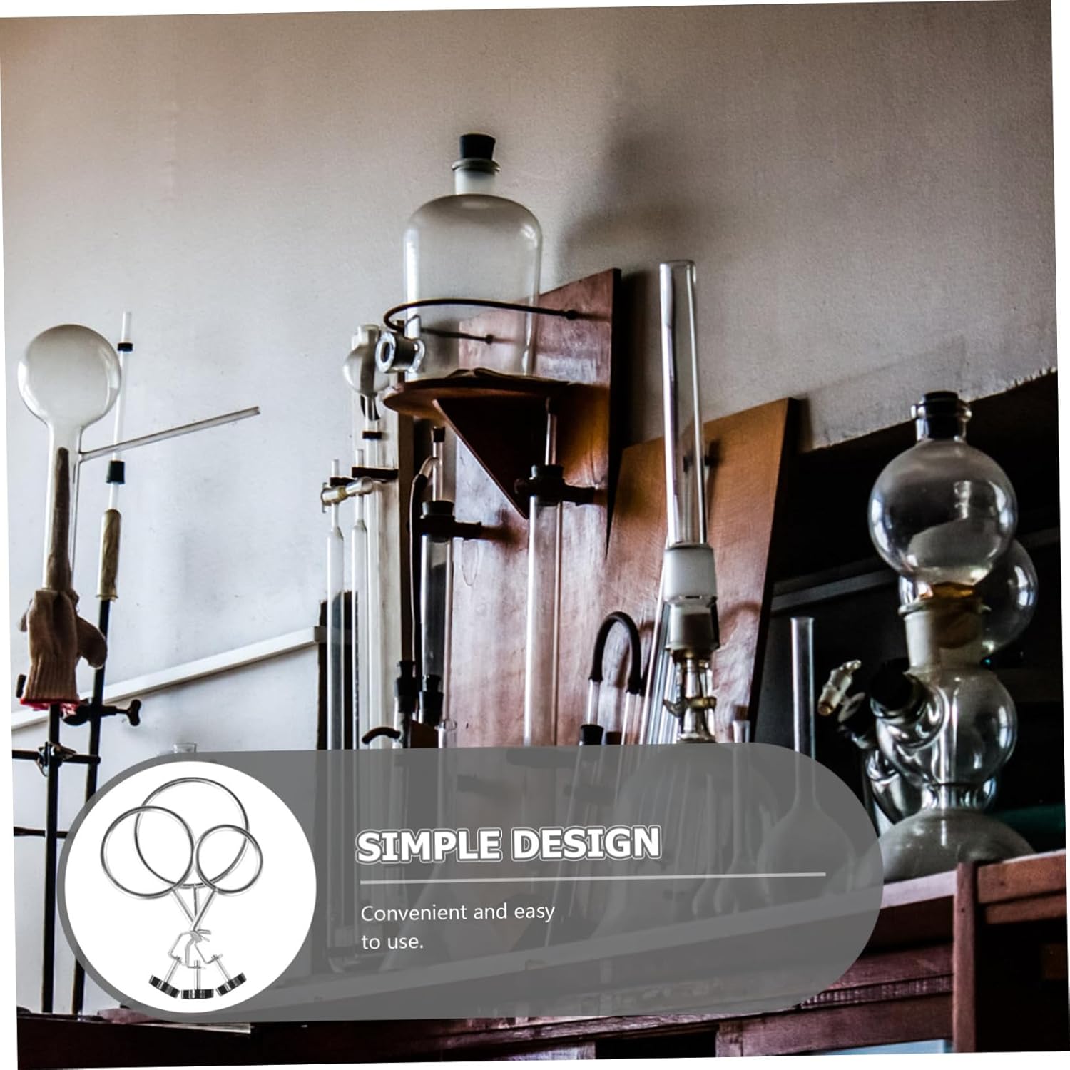 12pcs Versatile Lab Stand Ring Clamps Retort Clamps for Small Iron for Experiments