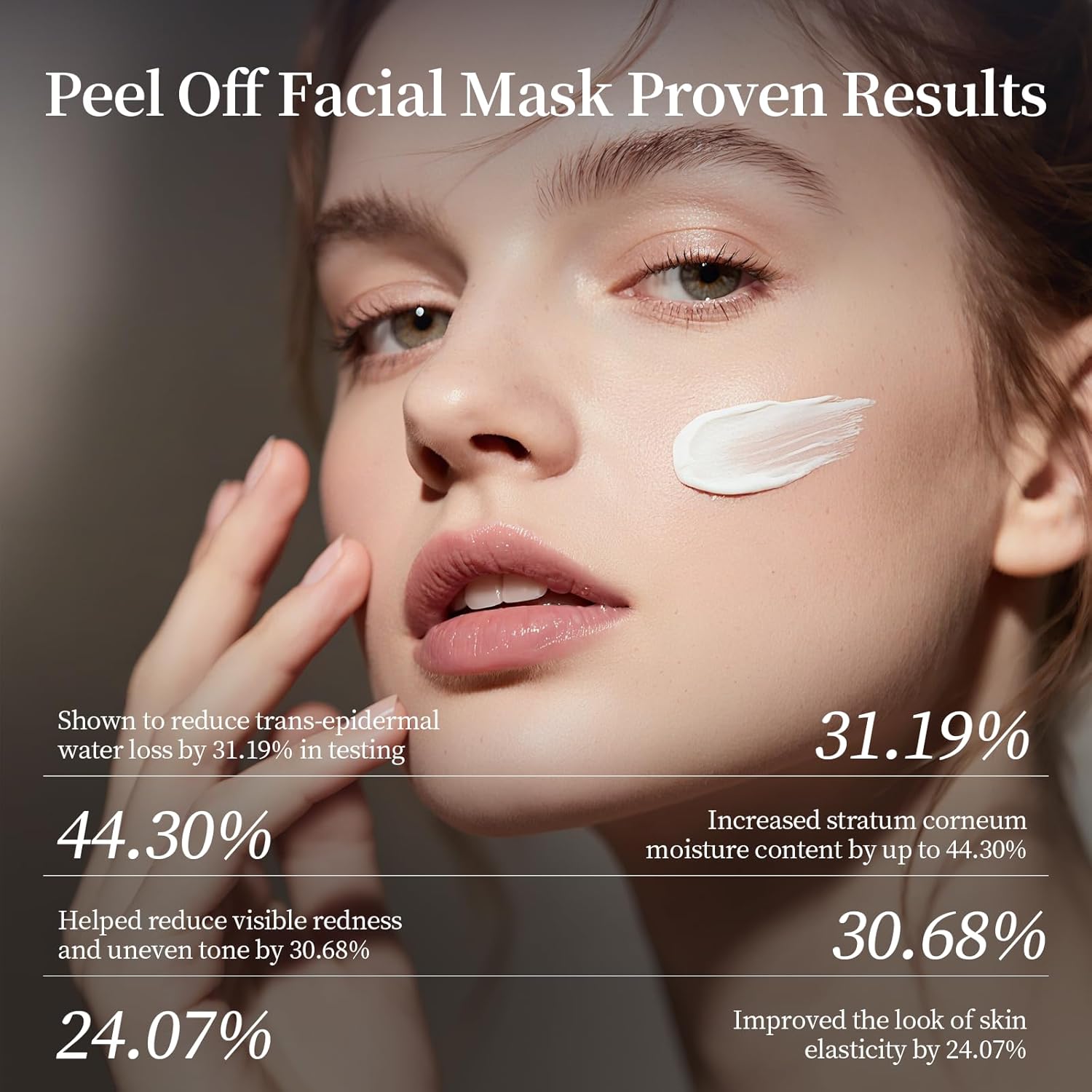 Korean Skin Care,Collagen Wrapping Peel Off Facial Mask Pack - Elasticity & Hydration Care, Reduces Sagging & Dullness - Hydrolyzed Collagen For Glowing Skin 2.82oz. - Image 2