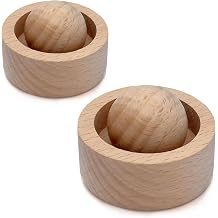2Pcs Wooden Essential Oil Diffuser Compact Passive Oil Diffuser, Versatile Style for Home, Office or Car, Choice Zelkova Wood, 2