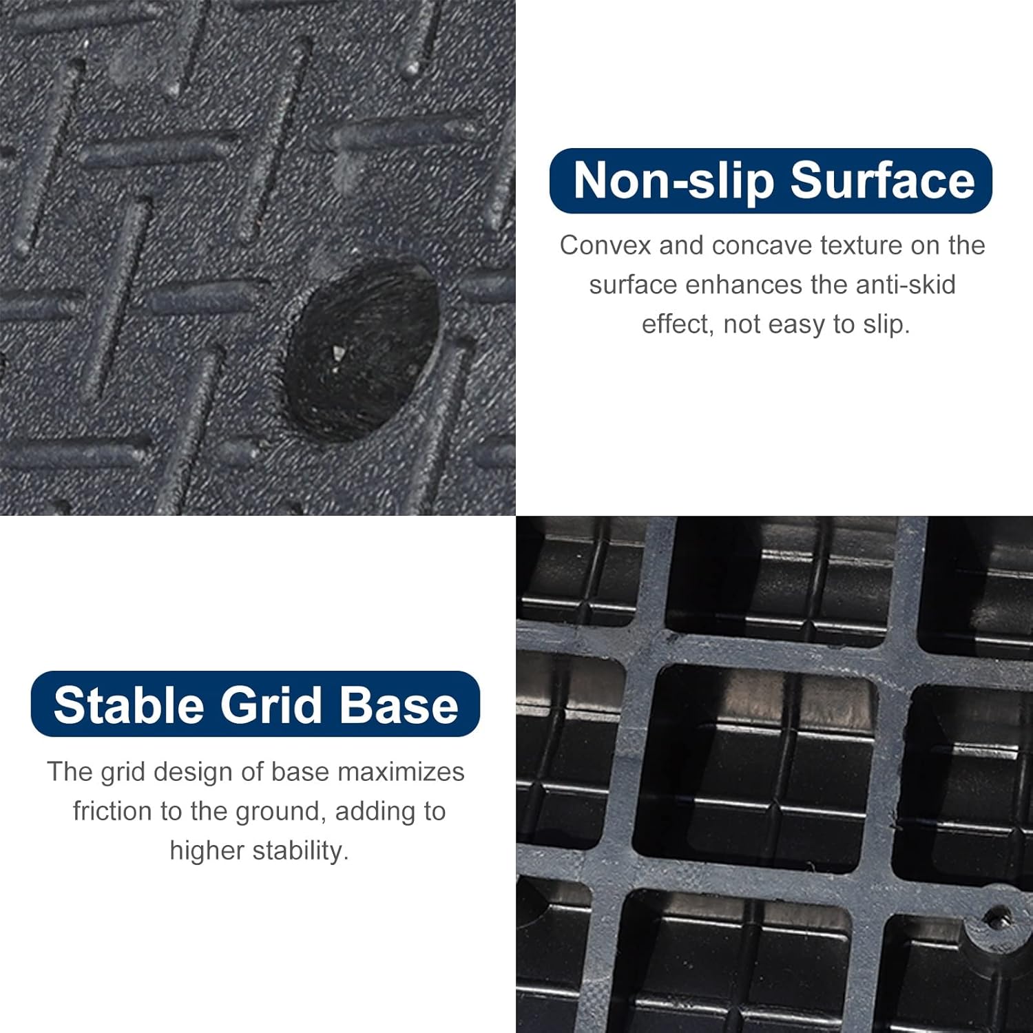 Ramp Heavy Duty Ramp Transition, Hand Trolleys Forklifts Trucks Ramps 1m Long, Warehouses Doorways Loading Dock Threshold Step, Include Fitting (Size : 10cm/4inch)