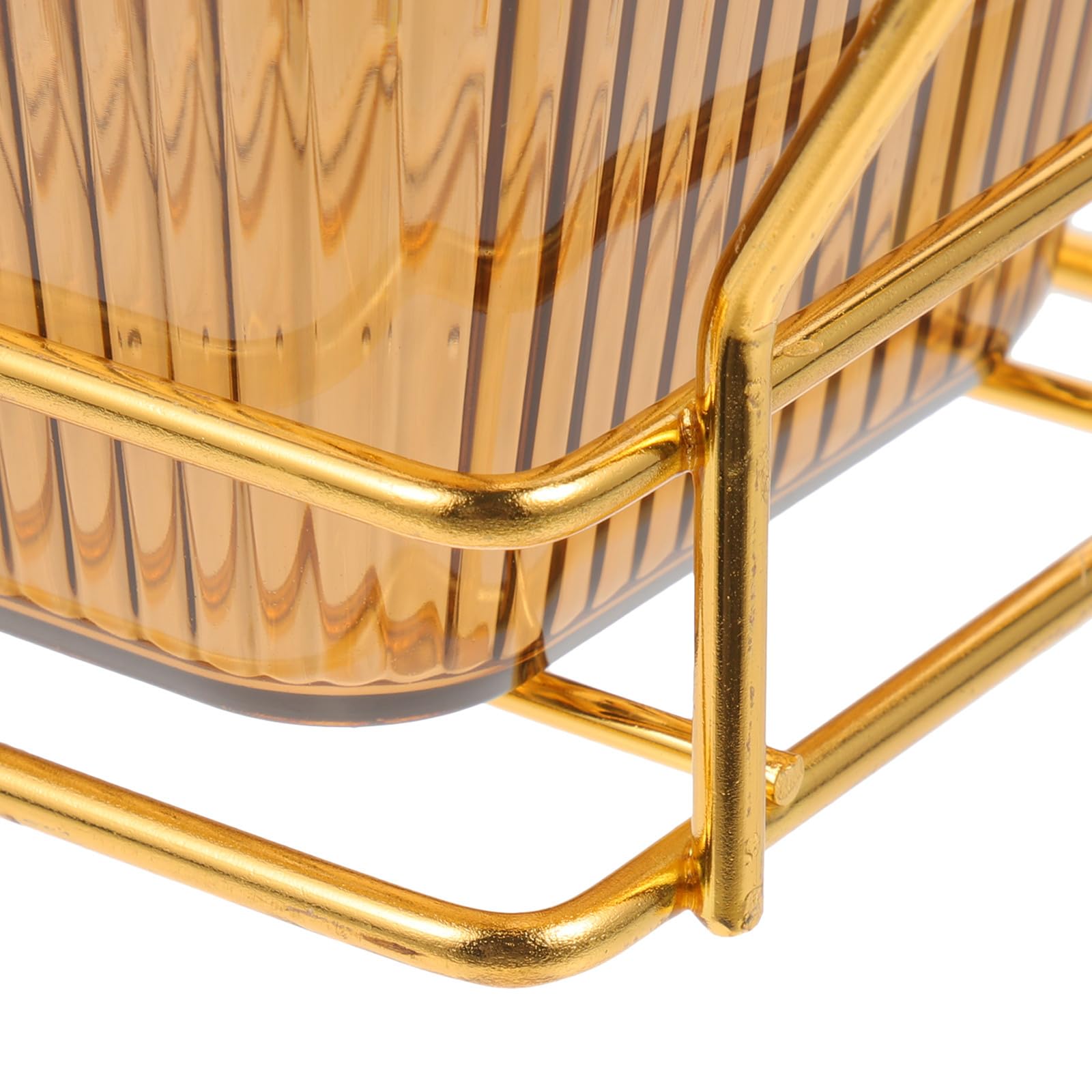 Bandeja para Aperitivos Decorativa con Diseño Moderno de Hierro Dorado 1 Set Funcional y Elegante para Servir Snacks en Reuniones y Eventos Reutilizable