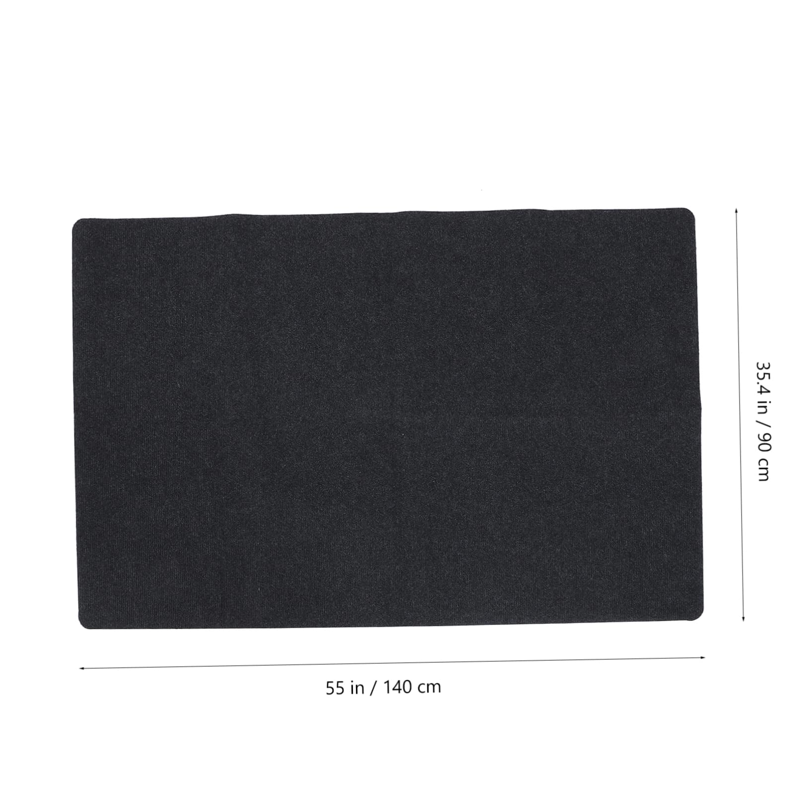 Tapete para Silla de Poliéster Antideslizante para Suelo y Escritorio | Protector para Parquet y Baldosas, 55x35 Pulgadas, Uso Doméstico, Alfombrilla para Oficina