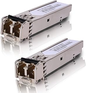 2 Pack 1.25G 850nm Multimode SFP LC Transceiver Fiber Module 550 Meters 1000Base-SX LC MMF for Cisco GLC-SX-MMD/SX-MM/SFP-GE-S,Fortinet,Ubiquiti UniFi UF-MM-1G,Mikrotik S-85DLC05D Meraki MA-SFP-1GB-SX