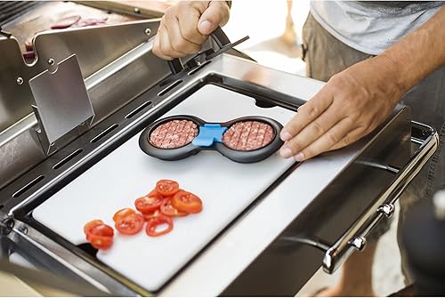 Miniatura 10 de Napoleon 70060 - Kit de prensa gourmet para hamburguesas, prensa para hamburguesas, prensa deslizante, haz hamburguesas caseras y deslizadores, haz