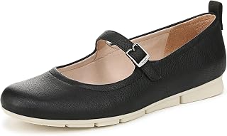 Dr. Scholl's Shoes Womens Timeless Jane Mary Jane Flat Black Smooth 9 M