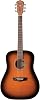 Washburn 6 سلسلة غيتار صوتي ، يمين (WD7SATB-A)