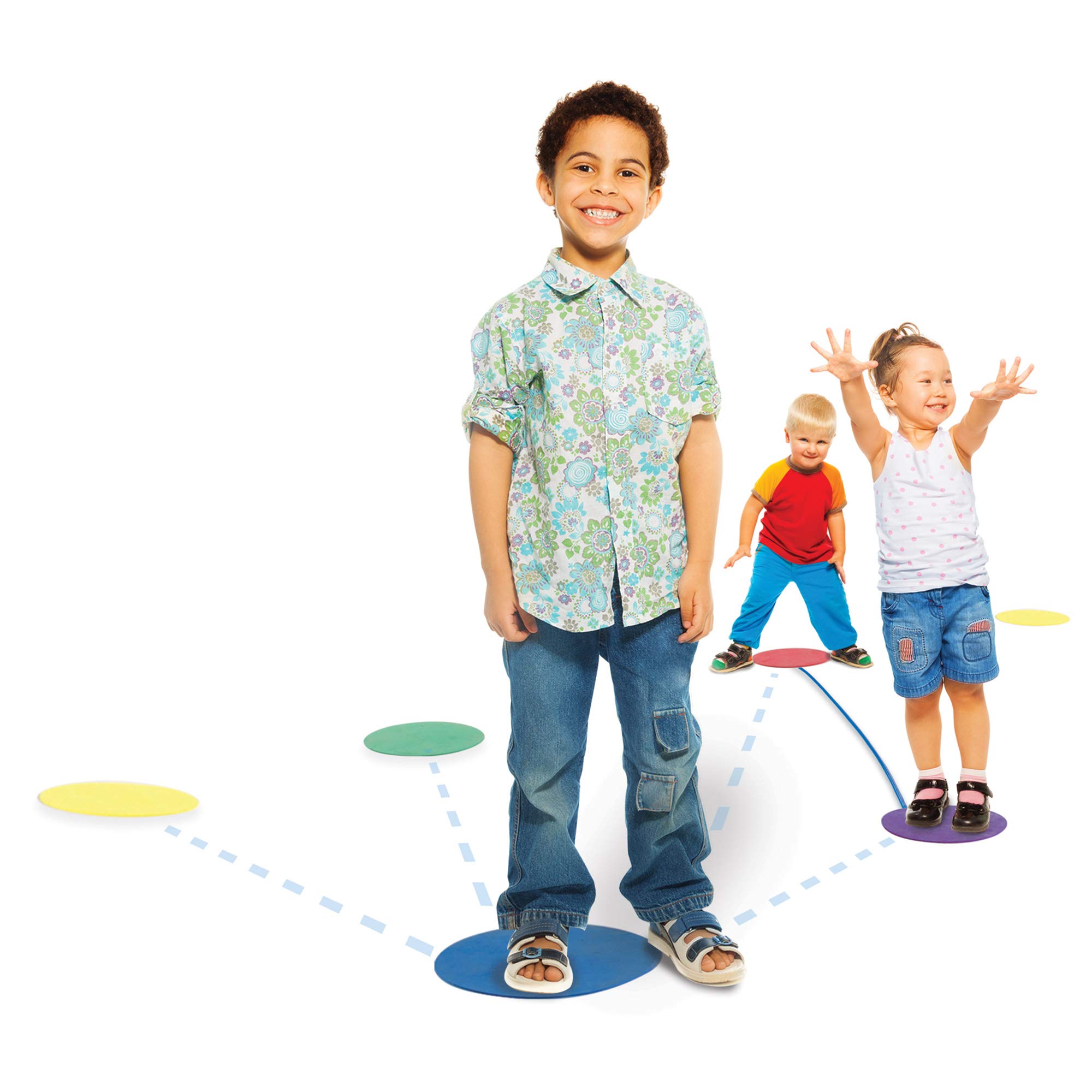 Disques de distance sociale Learning Resources LER4360 en mousse pour école - 4