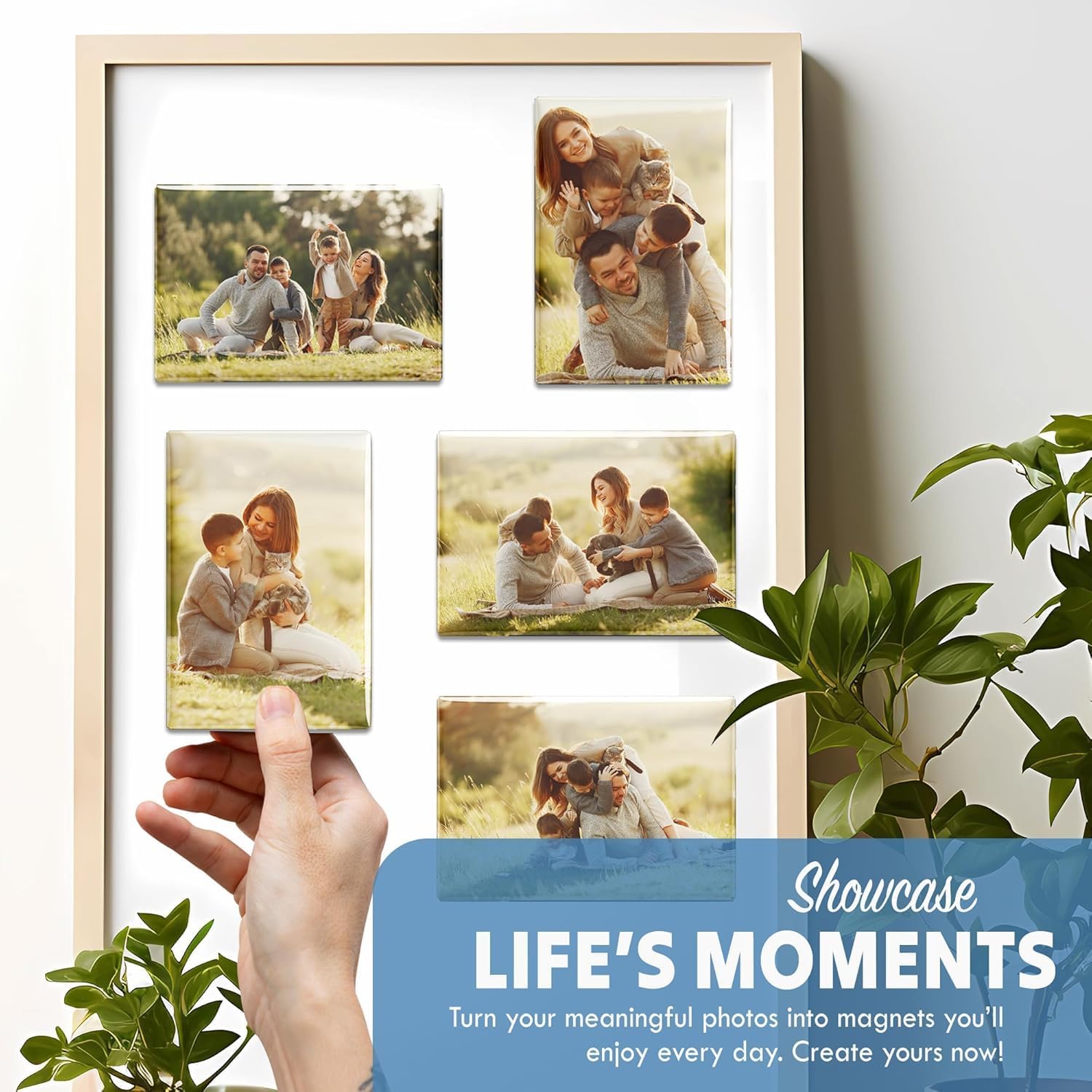 Custom Photo Magnet – Personalize with Your Pictures – Singles and Bulk - 2x3 in Rectangle for Refrigerator, Locker, Office Board (1) - Image 7