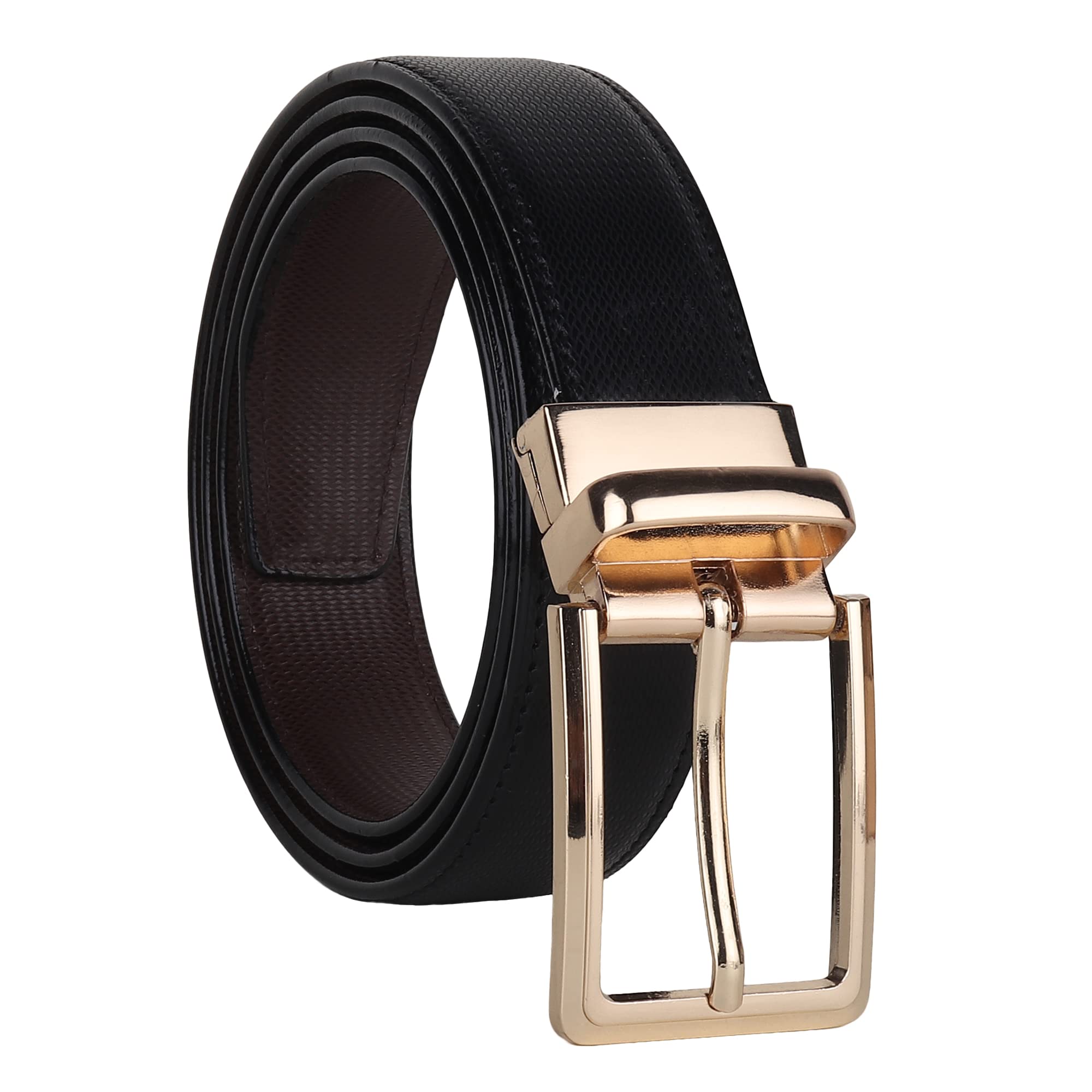 usl Formal Faux Leather Belt For Men (28 to 54 inches of waist size)-picture-28