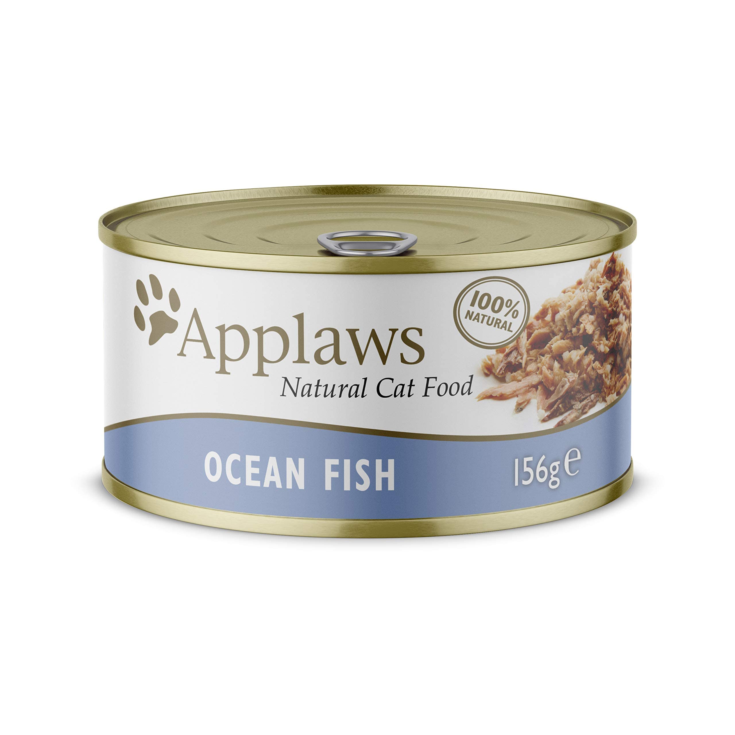 Applaws Premium Adult Wet Food Ocean Fish in Broth Canned Cat Food 156g (B003ZGCA4U) Amazon Price History, Amazon Price Tracker