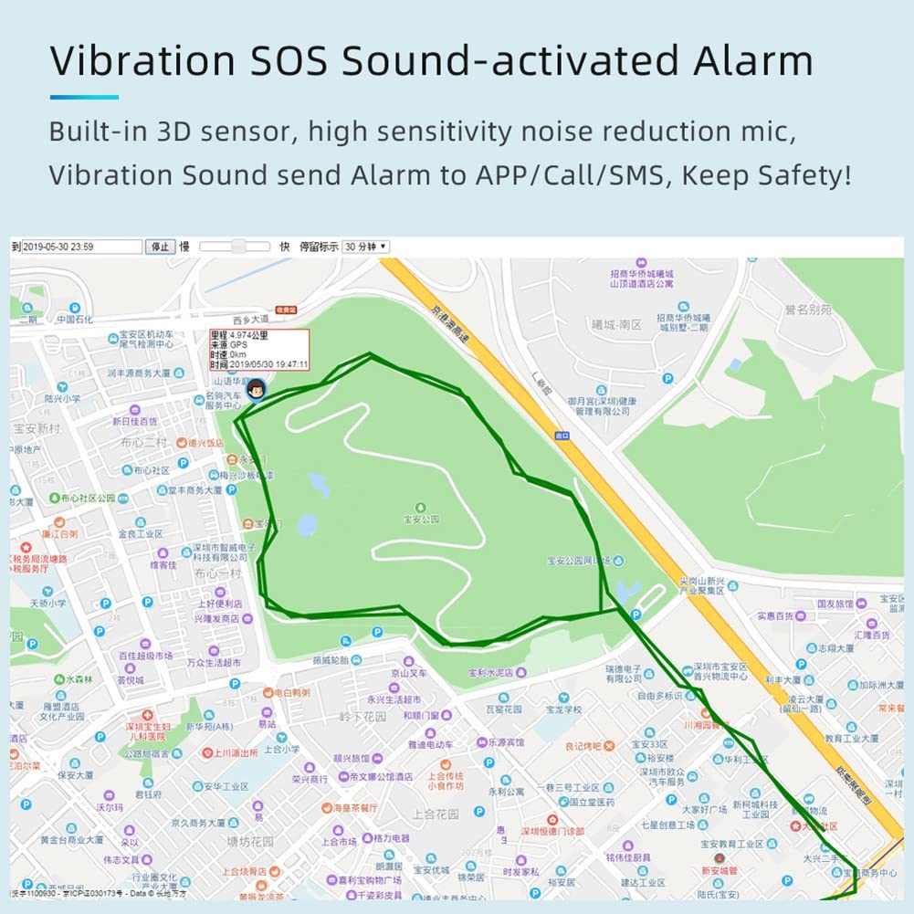 Protection LBS Tracker pour Enfants Appareil de Suivi GPS sans Frais Protection de Sécurité LBS Tracker App Téléchargement Gratuit