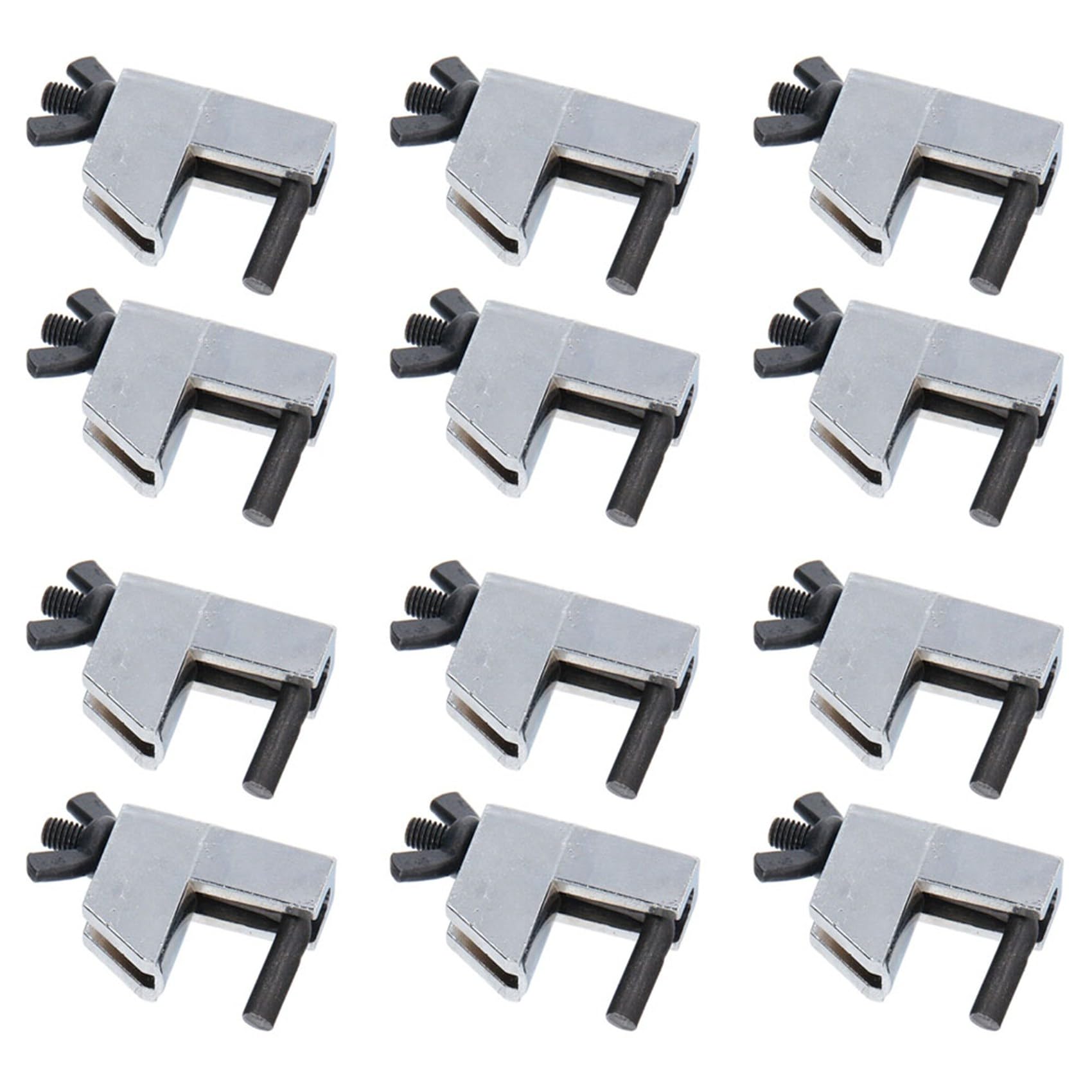 Morsetto Freno, 12 Pinze per Fascette Stringitubo, Morsetto Freno In Metallo Adatto per Tubi Flessibili Tubi Carburante