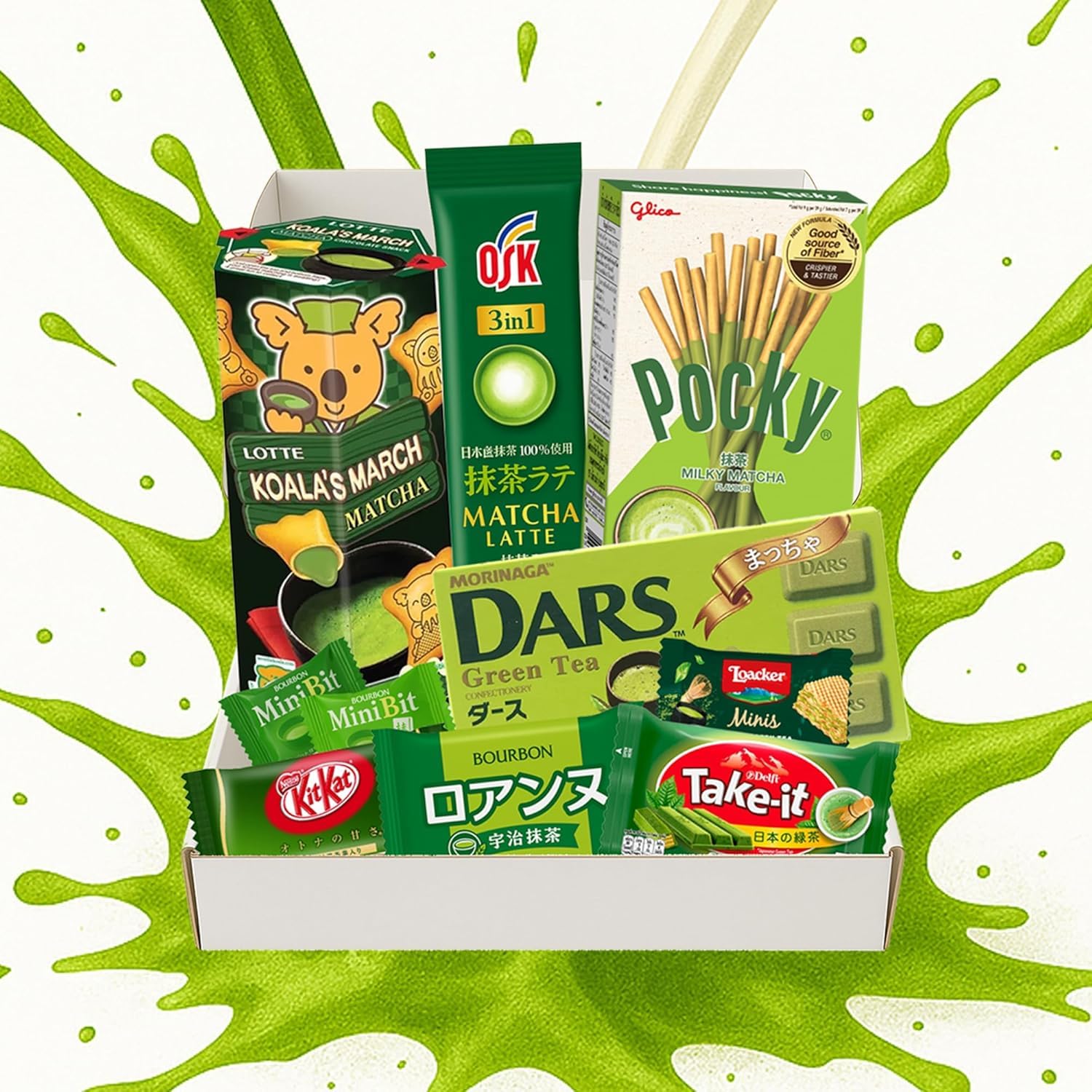 Amazon.com : Matcha Lover Chocolate & Candy Assortment Snack Box