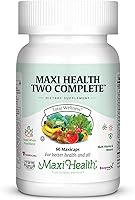 Vista 11 de Maxi Health Two Complete - Multivitaminas y Minerales - Potencia completa - 180 Cápsulas - Kosher