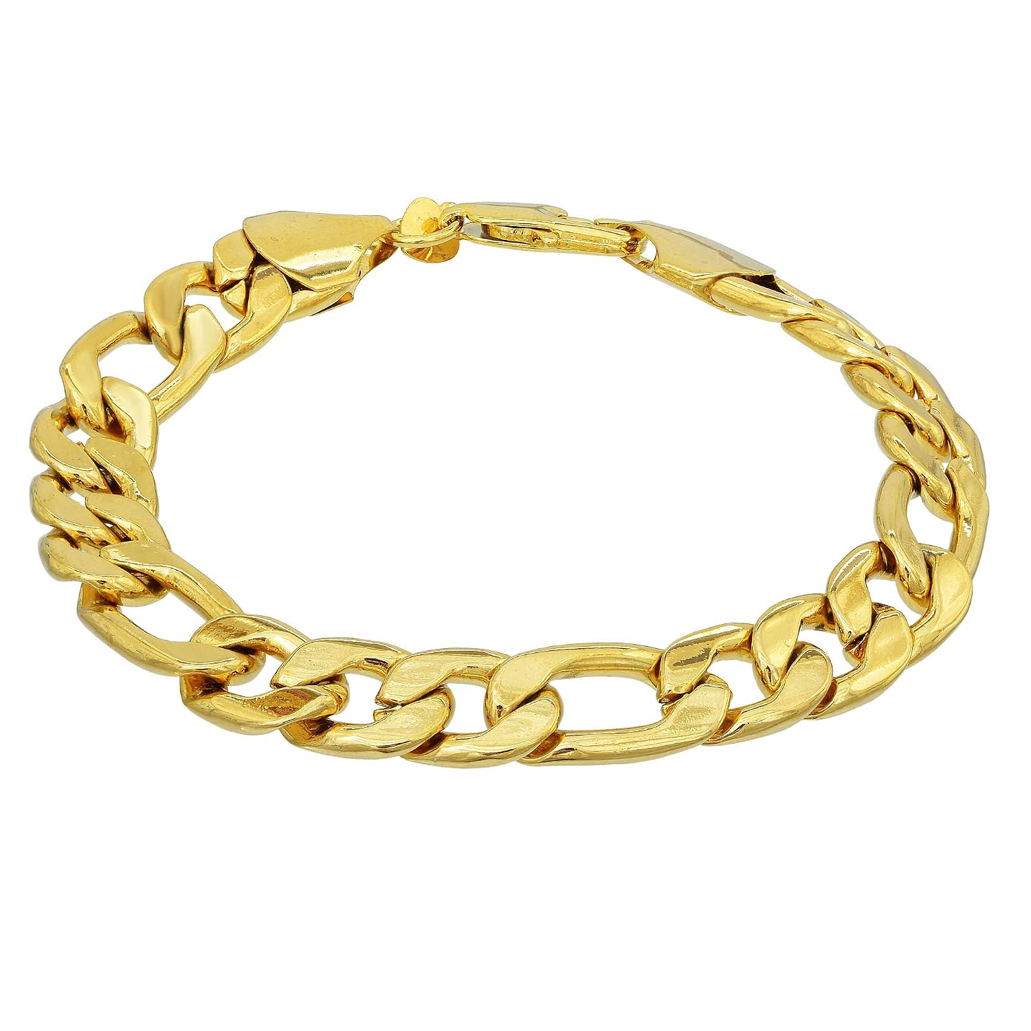 Memoir Gold plated Brass Interlinked silky smooth Bracelet for Men jewellery - Review, Price and Buying Guide