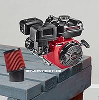 Vista 6 de AlveyTech Kit de admisión de filtro de aire Predator de alto rendimiento para 212 cc, 224 cc, 6.5 Hp, aumenta el rendimiento de tu motor, accesorios