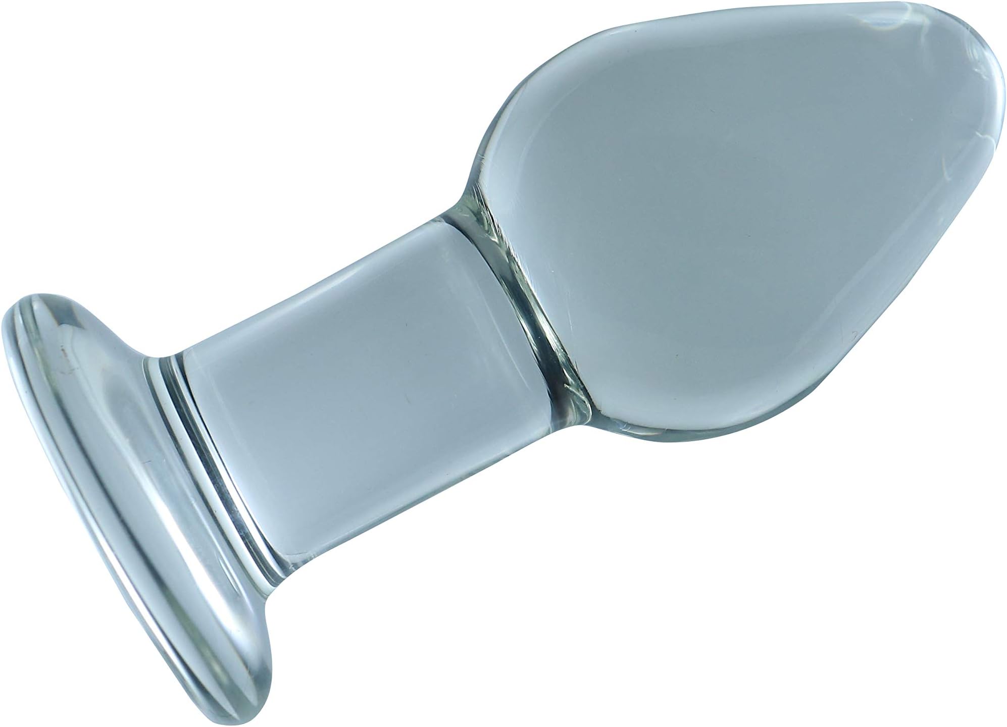 Glass Pleasure Plug Sex Tease Insert Pleasure Wand Dildo Penis