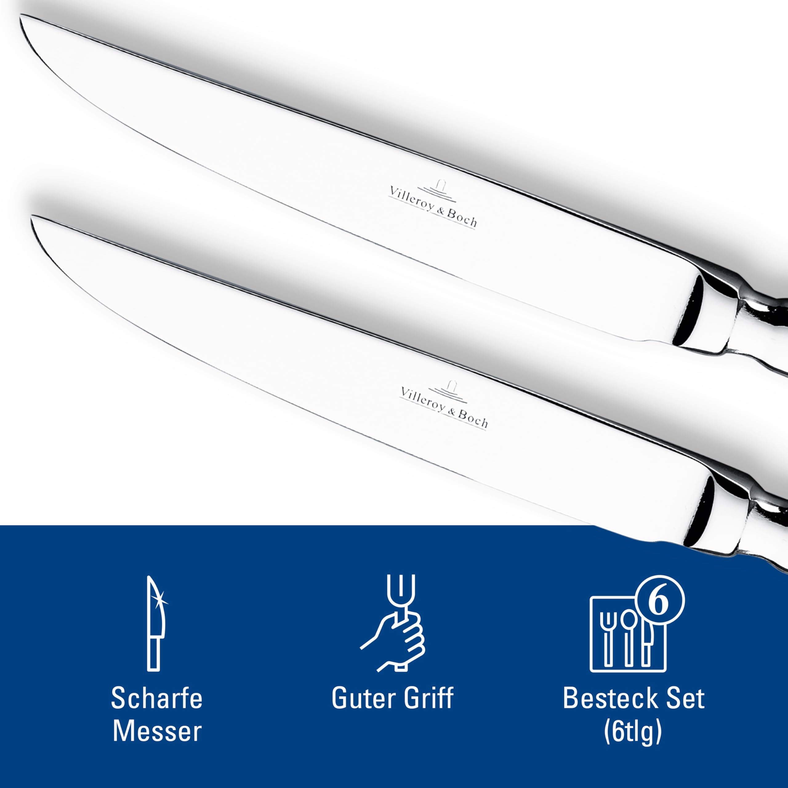 Villeroy & Boch Oscar Steakmesser Set 6 tlg. 12-6339-9373