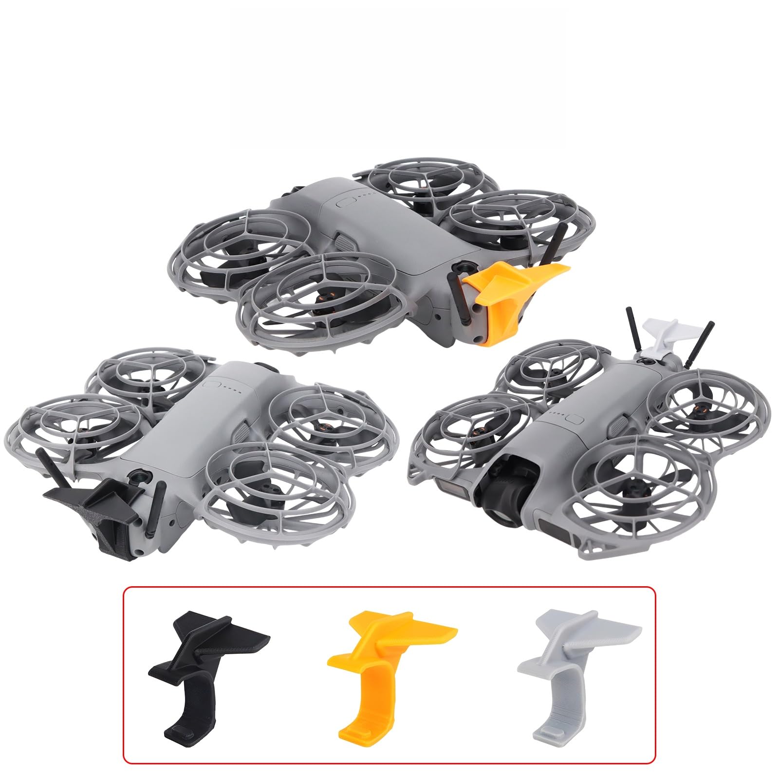 Flight Tail do drona DJI NEO 2, aerodynamiczny stabilizator tylne skrzydło dla zwiększonej wydajności lotu, akcesoria dekoracyjne do lotu drona, czarne