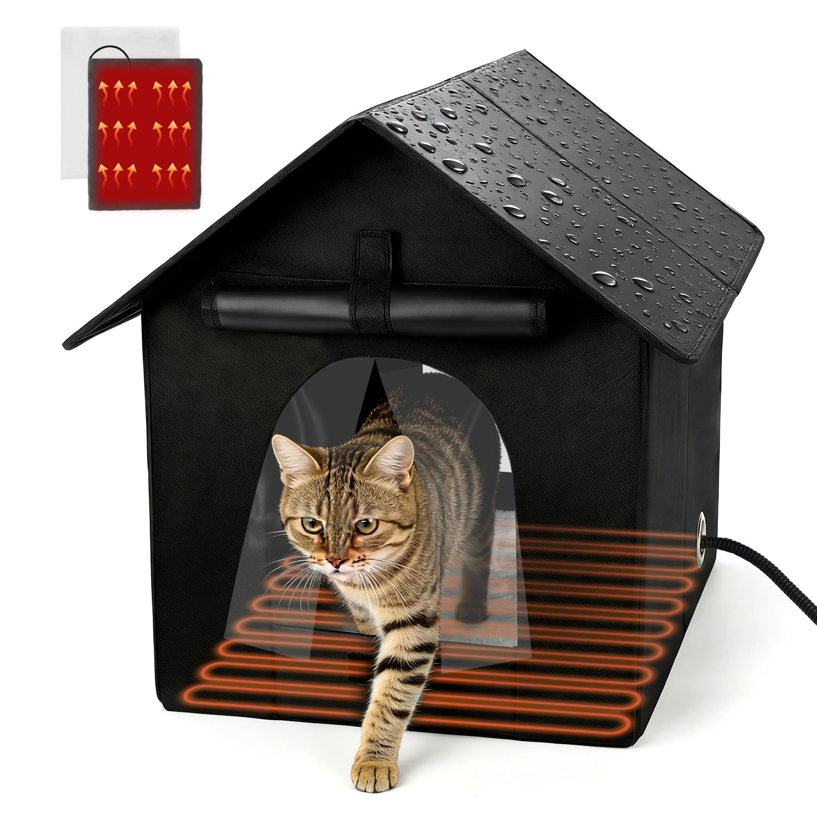 FHTONGE Collapsible Cat House