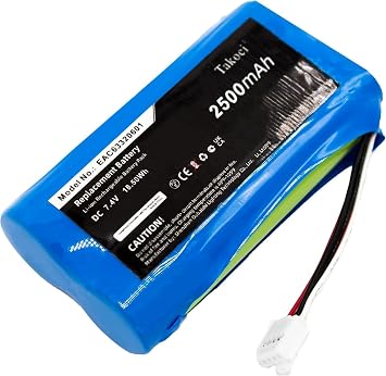 PK7 Replacement Battery Compatible with L- G Xboom Go PK7 PK5 Speaker 7.4V 2500mAh