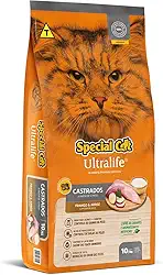 Ração Special Cat Ultralife Castrados Frango e Arroz 10kg