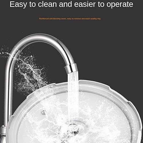 Miniatura 7 de Household Aluminum Pressure Cooker Explosion-Proof Fast Cooker Pot for Gas Cooker Universal  Color  96L