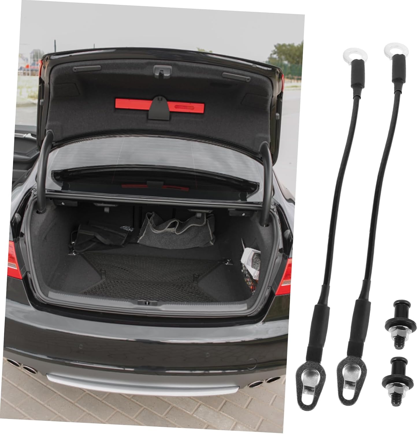 1Set Tailgate Cable Replacement with Bolt Reliable Support for Truck Liftgate Easy Installation Robust Build for Secure Cargo Transport