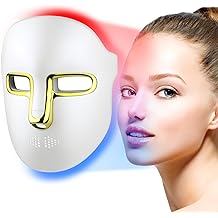 Red Light Therapy for Face Mask &ndash; LED Face Mask Light Therapy with Red Blue LED and Infrared Light, Anti-Aging, Blemish Repair Treatment