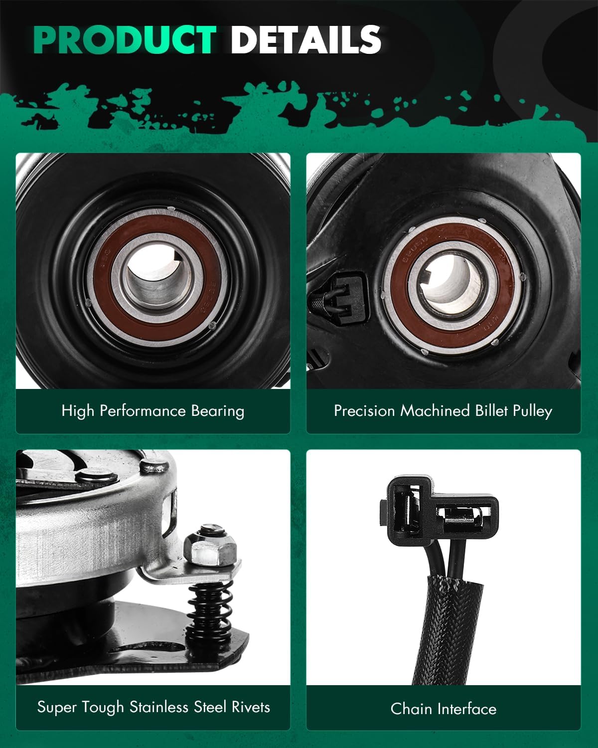 SCITOO Electric Lawnmower, PTO Clutch Fit for Simplicity: 1706692SM; for Warner: 5215-22