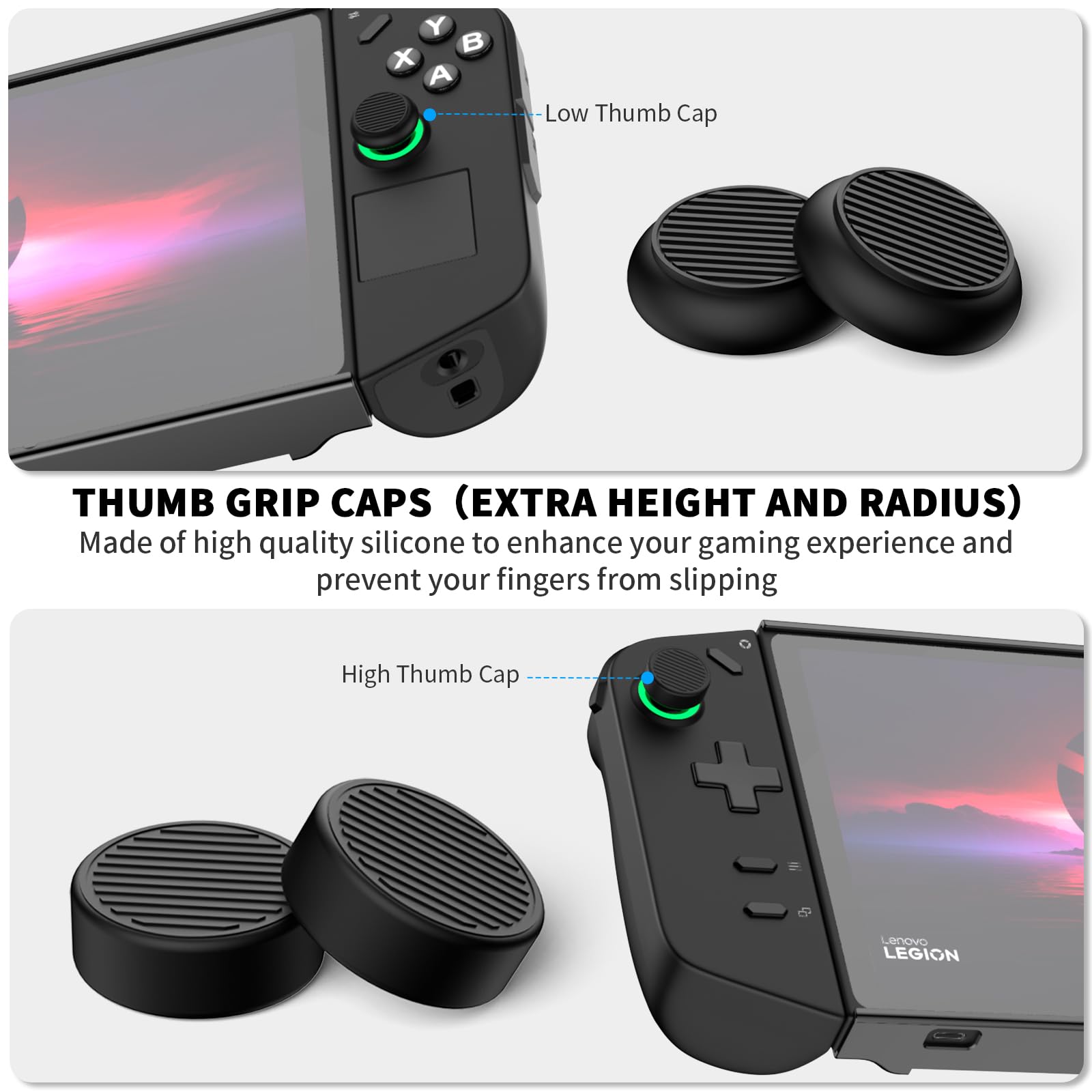 Amazon.com: Lenovo Legion Go 電競手持保護套2023 年Lenovo