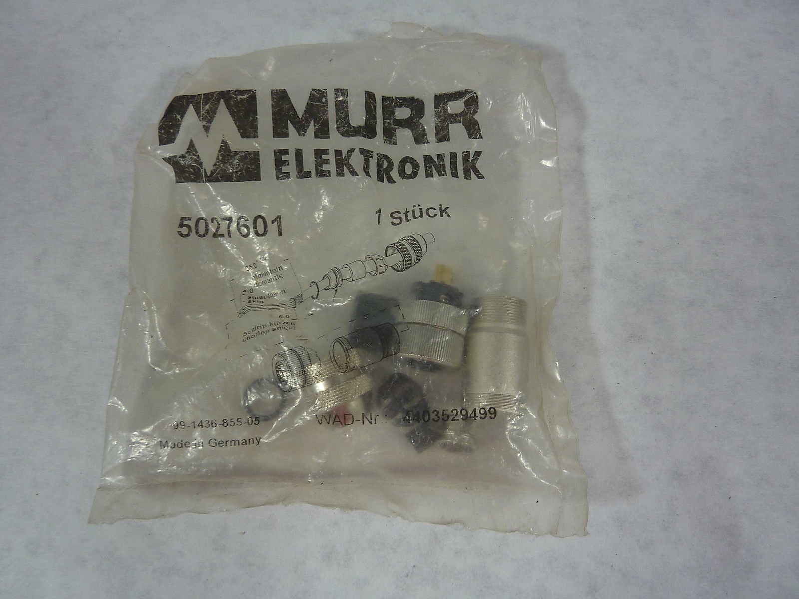 Murrelektronik 5027601 Power Connector 5 Pole: Amazon.com 