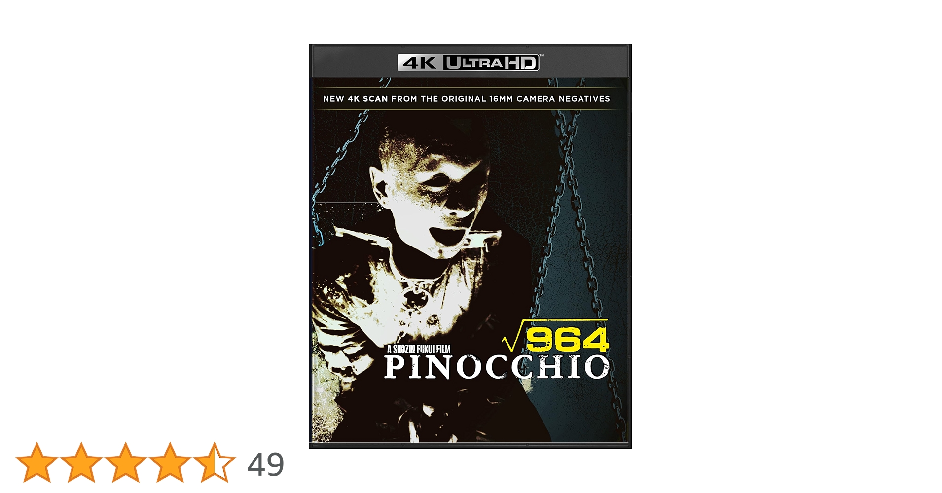 Pinocchio 964 [4K UHD] [Blu-ray]: Amazon.ca: Media Hage