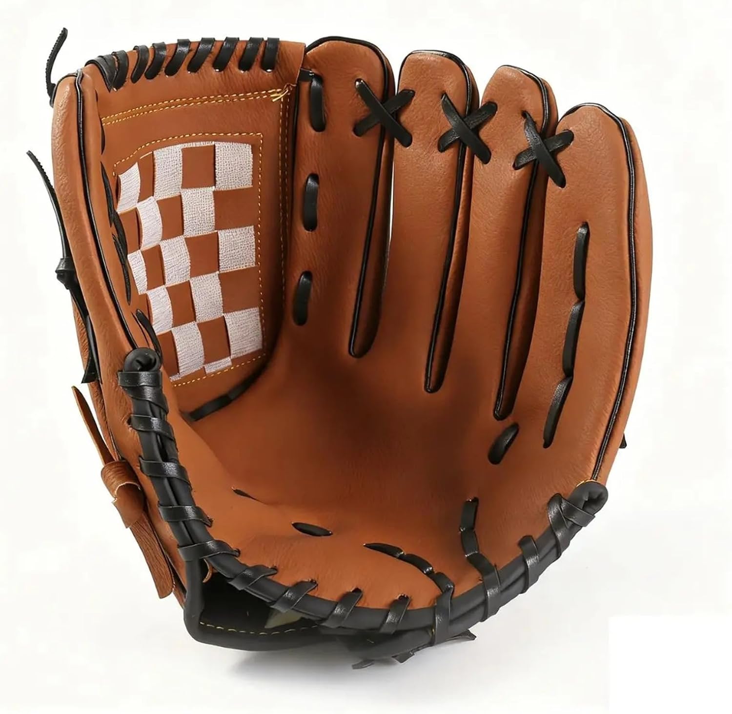 Baseball Glove for 9.5-12.5 Inch, Outfield Training Mitt, Premium Synthetic Leather for Baseball & Softball Use