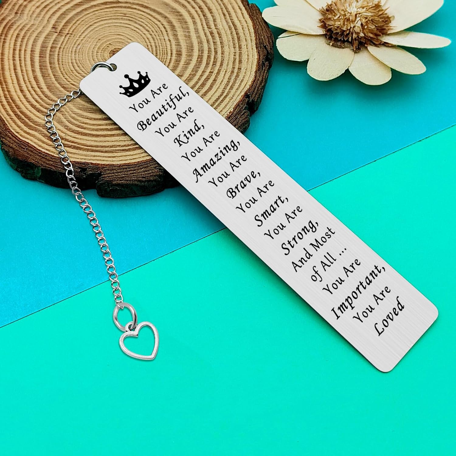 Inspirational Gifts for Women Bookmark Reading Lovers Gifts Encouragement Gifts for Daughter Niece Best Friend Reading Gifts for Book Lovers Writers Reader Motivational Christmas Graduation Gifts - Image 5
