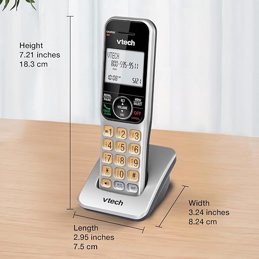 Sistema de teléfono inalámbrico VTech 2 terminales CS5319-2 miniatura 12