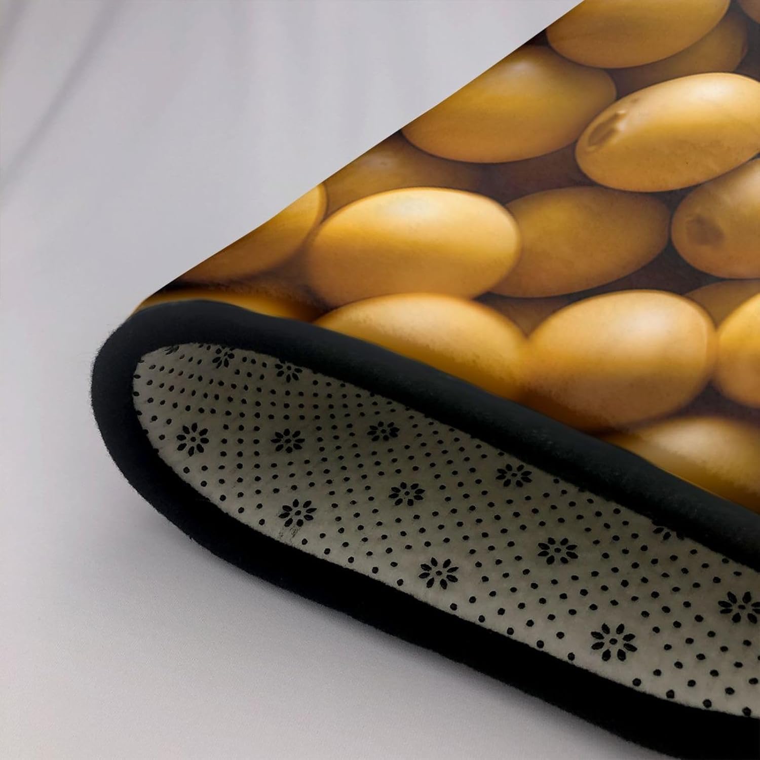 SOYA Bean Printed Anti-Slip Floor mat Carpet Rug 72"x48" for Living Room Office Coffee Table Bed Balcony