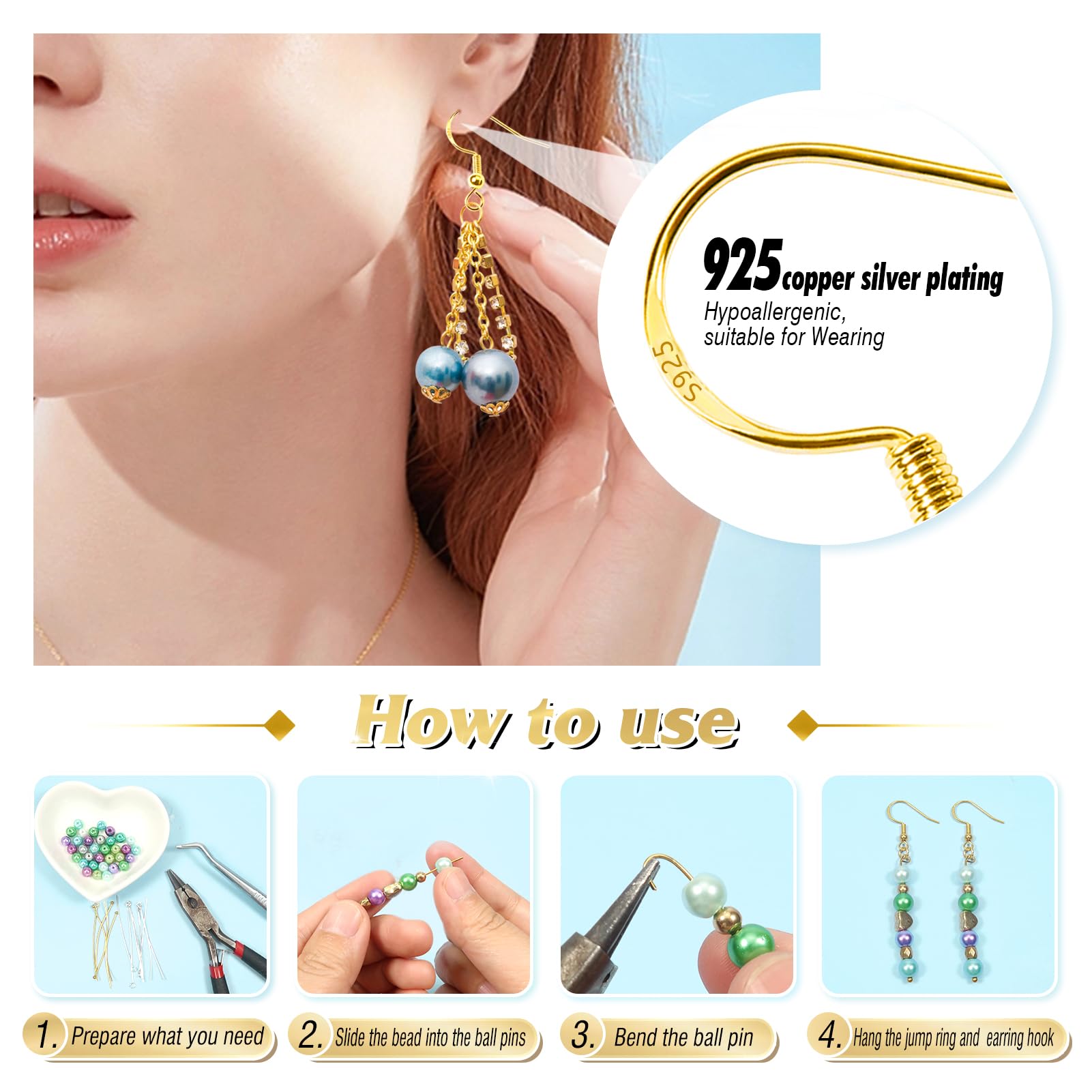 2600Pcs Silver & Gold Plated Mix Jump Rings – 5–9mm – Jewelry Findings In Box