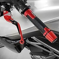 Vista 6 de DOUKI Agarres de mango extremos de 7/8 pulgadas para manillar de goma de gel, manos de freno para Benelli TRK502X TRK 502X 2020 2021 2022