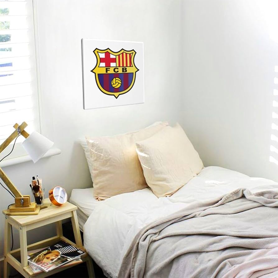 Amazon.co.jp: アートパネル FCバルセロナ キャンバスポスター