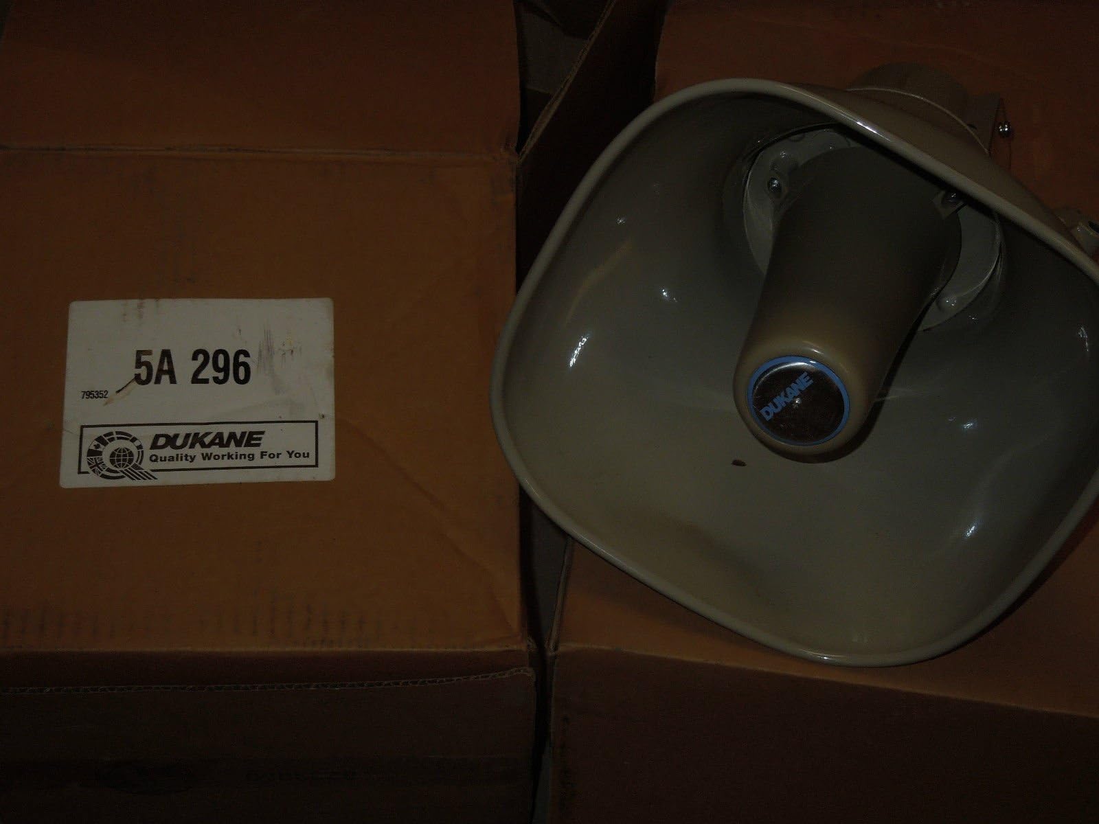 Dukane #5A296, 30 watt commercial/industrial speaker, Vari-Tap