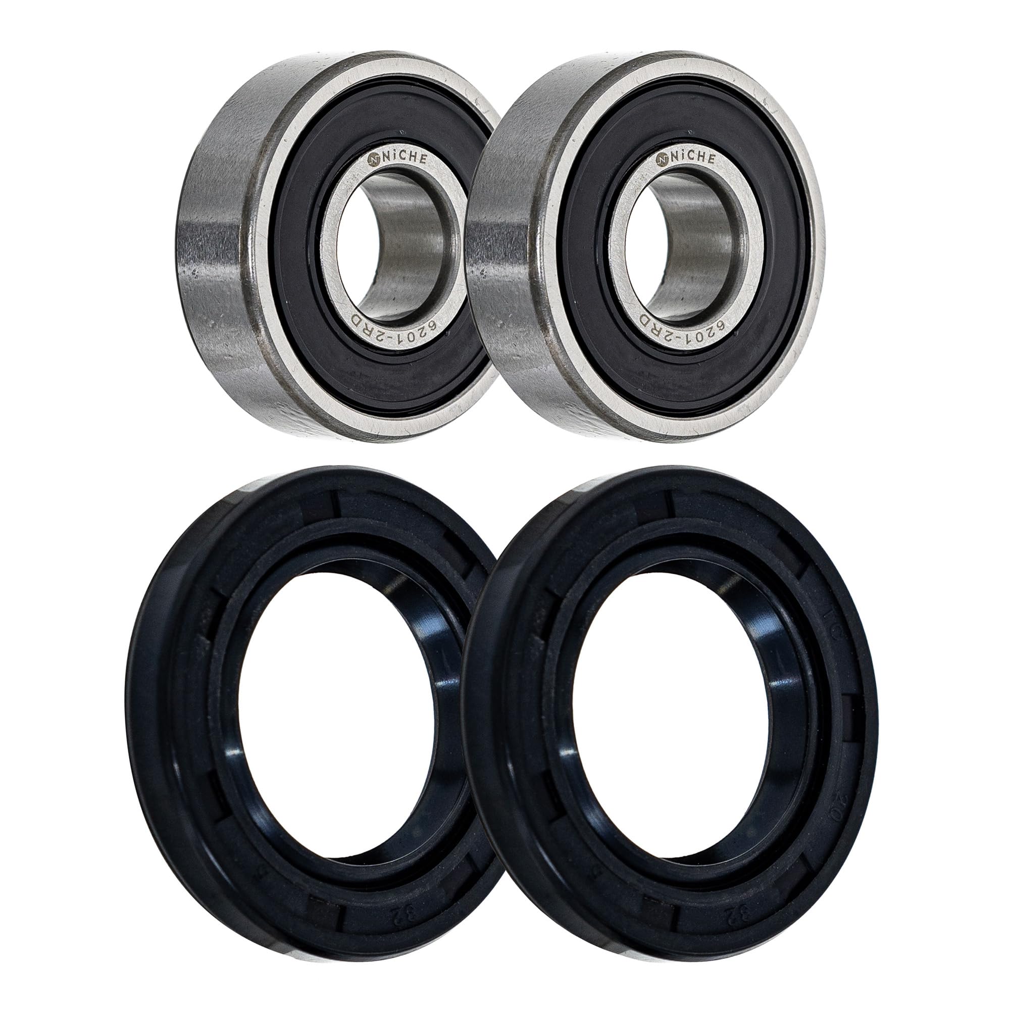 NICHE Wheel Bearing Seal Kit for Yamaha TTR50 YZ80 YZ85 6201-2RDQE6