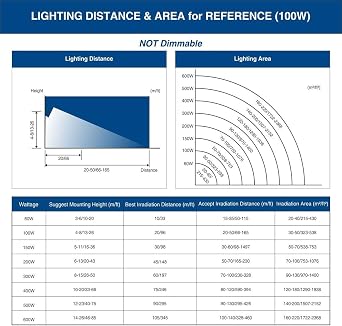 SOLLA 2 Pack 100W LED Flood Light Outdoor, 8000LM Super Bright Security Lights, 550W Equivalent, IP66 Waterproof, 3000K Warm White, Outside Floodlight for Garage, Garden, Lawn and Yard
