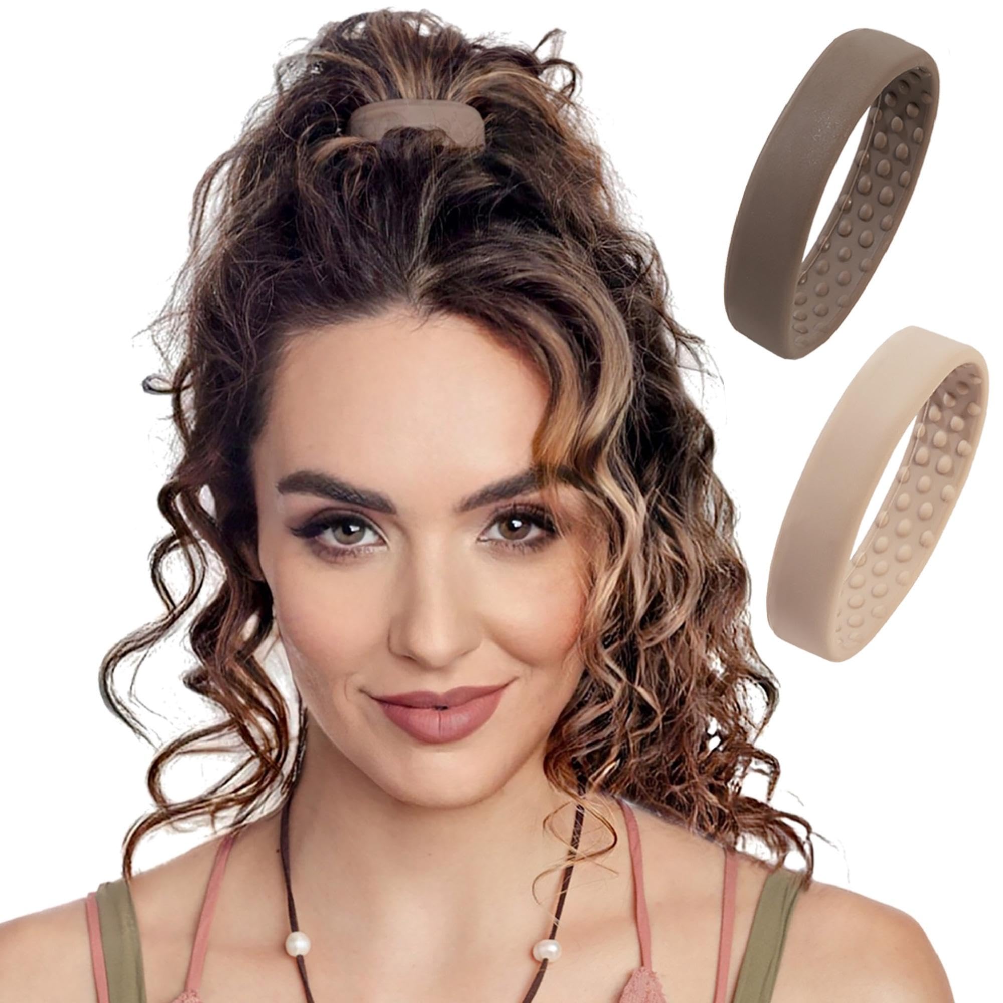 Thin Hair Volumizing Ponytail Holder 3Pcs Hair Clips Small Hair